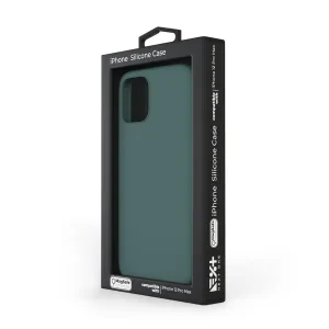 Husa Next One Silicon Case Magsafe Compatible Pentru Iphone 12 Pro Max Verde