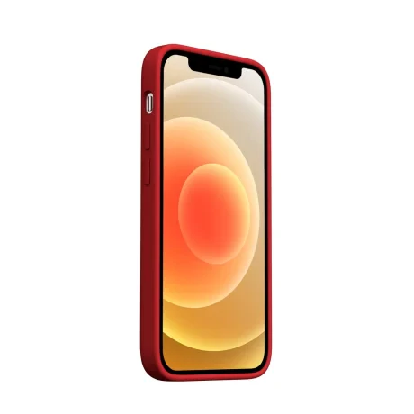 Husa Next One Silicon Case Magsafe Compatible Pentru Iphone 12 Pro Max Rosu