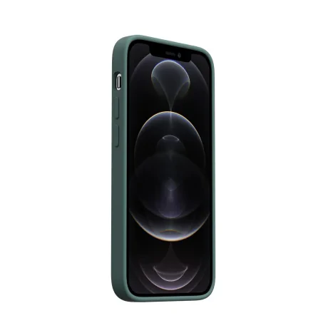 Husa Next One Silicon Case Magsafe Compatible Pentru Iphone 12 Pro Max Verde