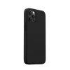 Husa Next One Silicon Case Magsafe Compatible Pentru Iphone 12 Pro Max Negru
