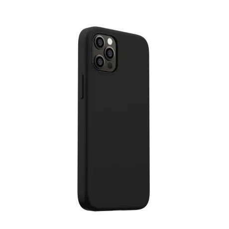Husa Next One Silicon Case Magsafe Compatible Pentru Iphone 12 Pro Max Negru