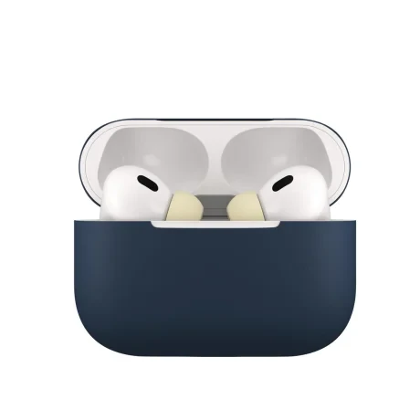 Husa Next One Silicone pentru Aipods Pro 2ND Gen Albastru