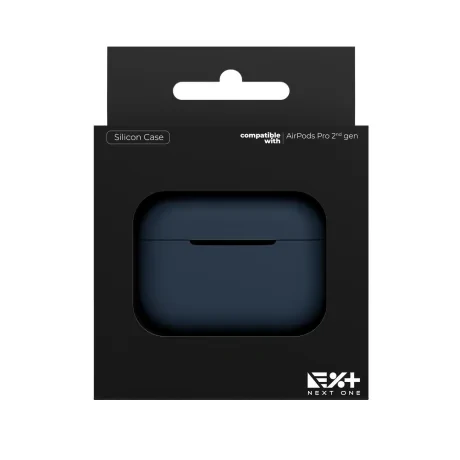 Husa Next One Silicone pentru Aipods Pro 2ND Gen Albastru