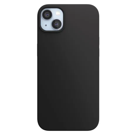 Husa Next One Silicone Case pentru Iphone 14 Plus   Magsafe Compatible Black