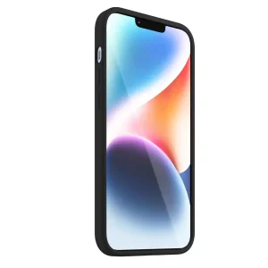 Husa Next One Silicone Case pentru Iphone 14 Plus   Magsafe Compatible Black