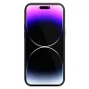 Husa Next One Silicone Case pentru Iphone 14  Pro Magsafe Compatible Negru