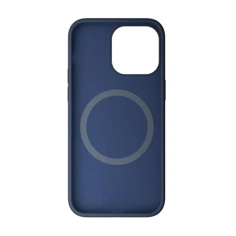 Husa Next One Silicone Case pentru Iphone 14 pro Max Magsafe Compatible Albastru
