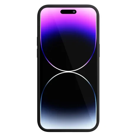 Husa Next One Silicone Case pentru Iphone 14 Pro Max  Magsafe Compatible Black