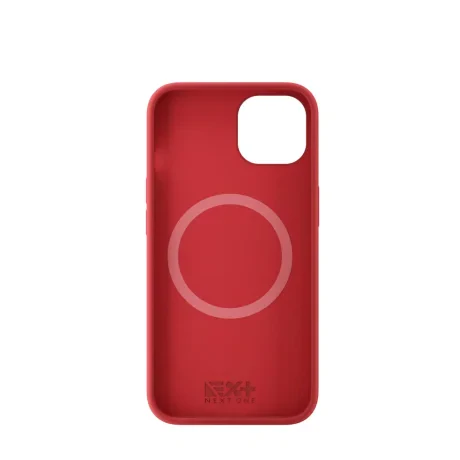 Husa Next One Silicone Case pentru Iphone 13 Magsafe Compatible Rosu