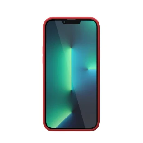 Husa Next One Silicone Case pentru Iphone 13 Pro Max  Magsafe Compatible Rosu