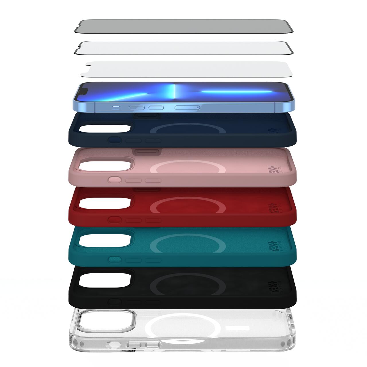 Husa Next One Silicone Case pentru Iphone 13 Pro Magsafe Compatible Verde thumb