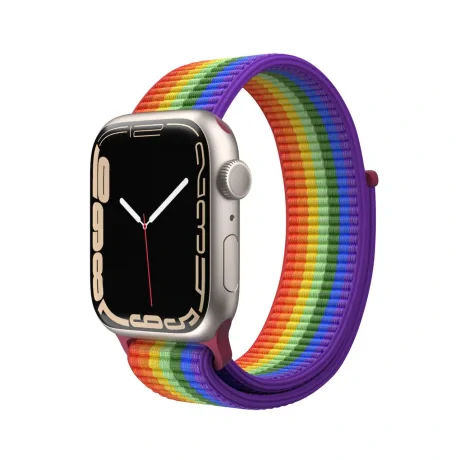 Curea Next One Sport pentru Apple Watch 38/40/41 mm Curcubeu