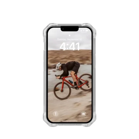 Husa UAG Essential Armor MagSafe Ice pentru iPhone 14 Transparent