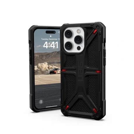 Husa UAG Monarch kevlar pentru iPhone 14 Pro Negru