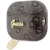 Husa Guess 4G Script Heart PC/PU pentru Airpods Pro 2 Brown