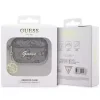 Husa Guess 4G Script Heart PC/PU pentru Airpods Pro 2 Brown