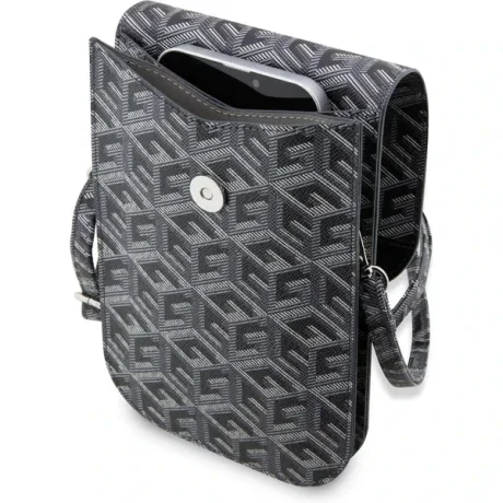Guess PU G Cube Phone Bag Black