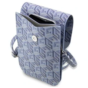 Guess PU G Cube Phone Bag Blue