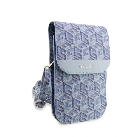 Guess PU G Cube Phone Bag Blue