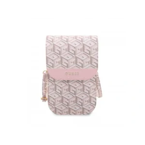 Guess PU G Cube Phone Bag Pink
