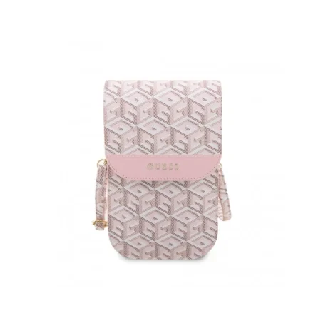 Guess PU G Cube Phone Bag Pink