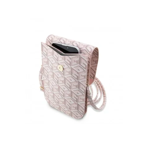 Guess PU G Cube Phone Bag Pink