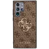 Husa GUHCS22L4GMGBR Guess 4G Big Metal Logo pentru Samsung Galaxy S22 Ultra Maro