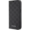 Husa Karl Lagerfeld PU Saffiano Monogram Book pentru iPhone 13 Pro Negru