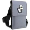 Geanta Karl Lagerfeld Saffiano Metal Logo NFT Argintiu
