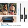 Geanta impermeabila Spigen Aqua Shield WaterProof A620 2 Pack, Negru + Negru transparent