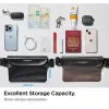 Geanta impermeabila Spigen Aqua Shield WaterProof A620 2 Pack, Negru + Negru transparent