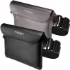 Geanta impermeabila Spigen Aqua Shield WaterProof A620 2 Pack, Negru + Negru transparent