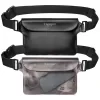 Geanta impermeabila Spigen Aqua Shield WaterProof A620 2 Pack, Negru + Negru transparent