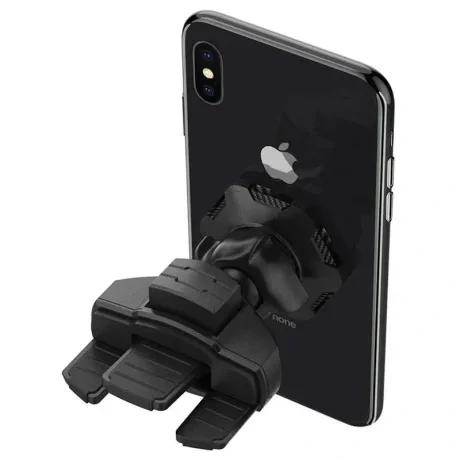 Spigen Suport Auto QS24, Negru (CD Slot/Magnetic/Compatibilitate universala )