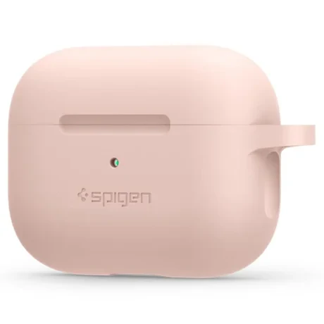 Husa Spigen Silicone Fit pentru AirPods Pro Pink