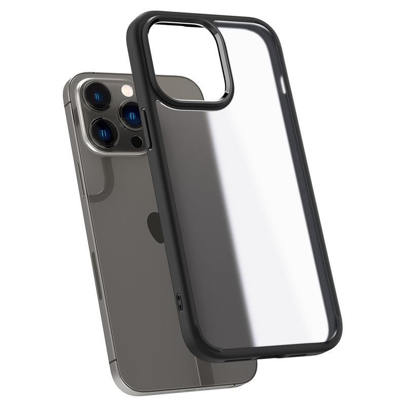 Husa Spigen Ultra Hybrid, frost black - iPhone 14 Pro thumb