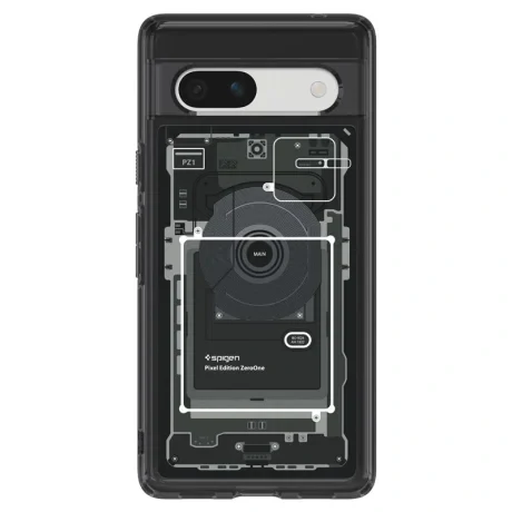 Spigen Ultra Hybrid, zero one - Google Pixel 7a