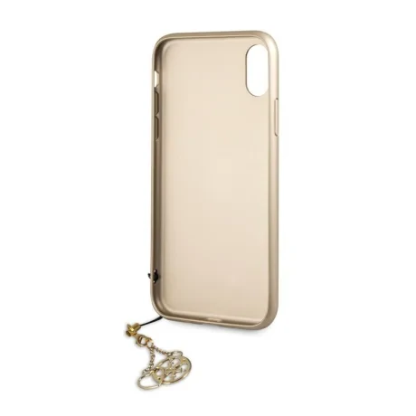 Husa Guess Charms Hard Case 4G Brown pro iPhone X