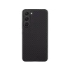 Husa Cover Hard X-Fitted Carbon  Magsafe pentru Samsung Galaxy S23 Negru
