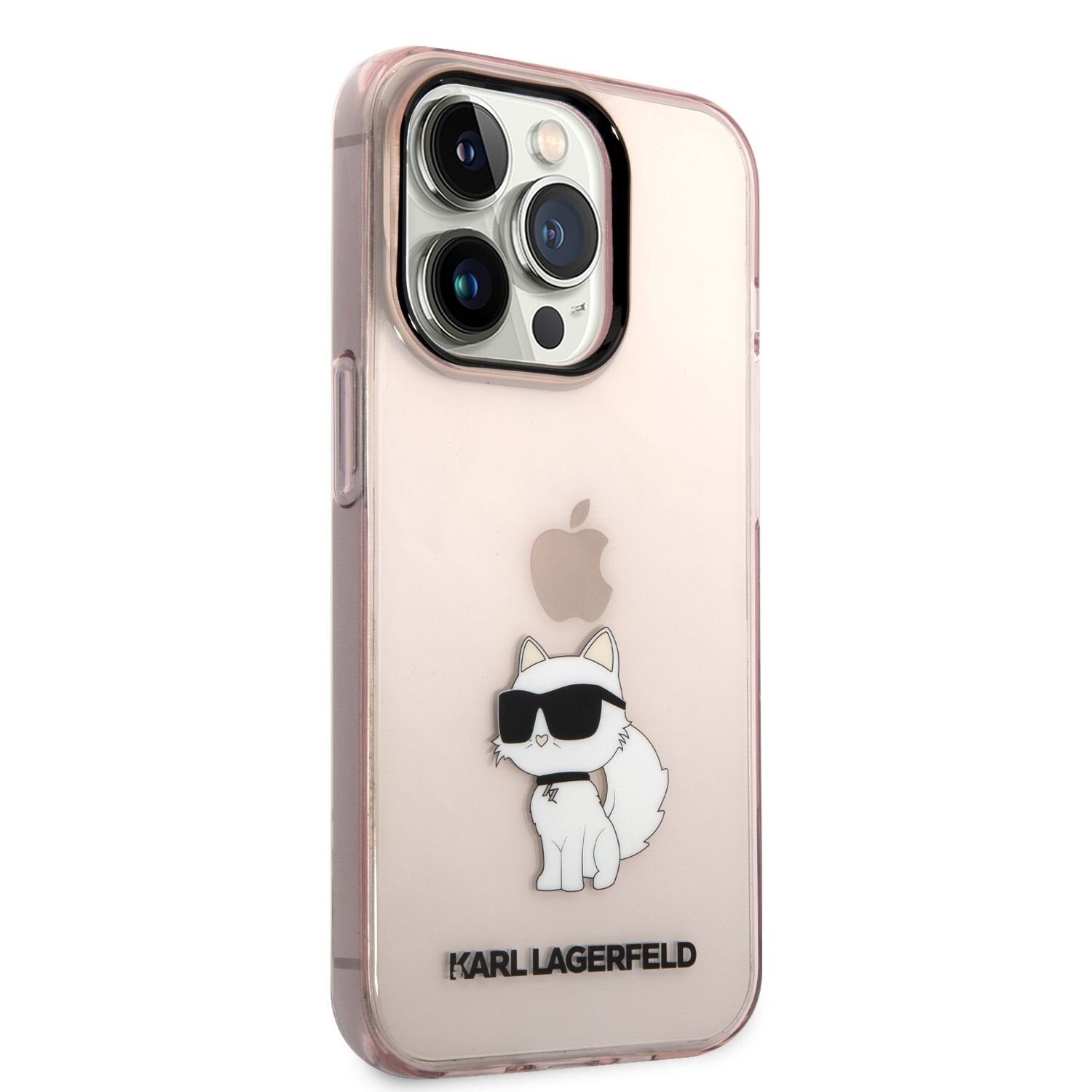 Husa Karl Lagerfeld IML Choupette NFT pentru iPhone 14 Pro Pink thumb