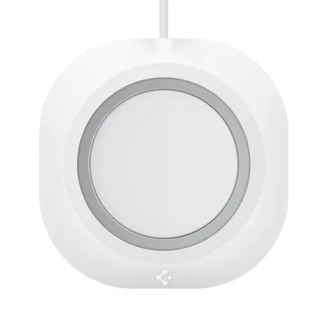 Suport Spigen MagFit compatibil cu Apple Magsafe Alb