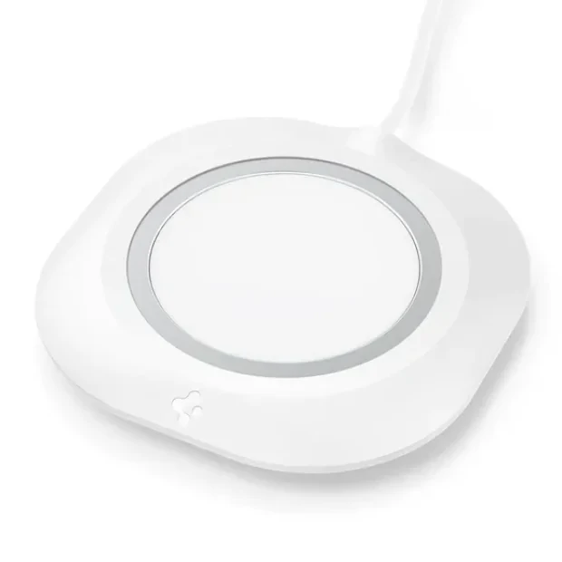 Suport Spigen MagFit compatibil cu Apple Magsafe Alb