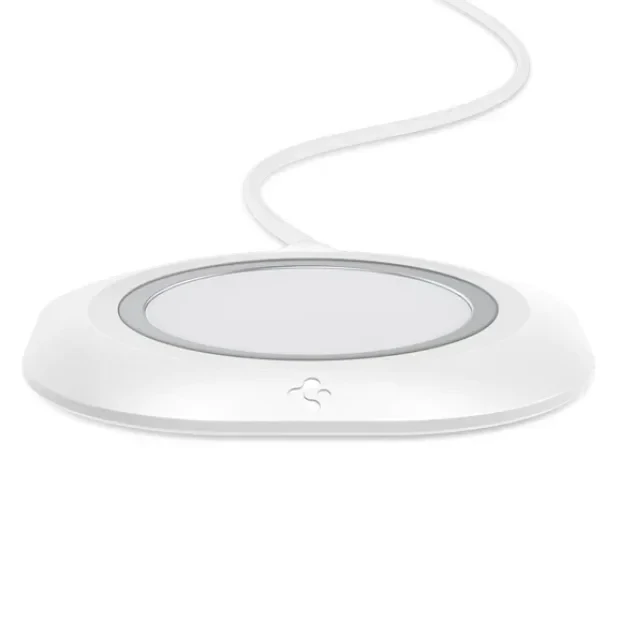 Suport Spigen MagFit compatibil cu Apple Magsafe Alb