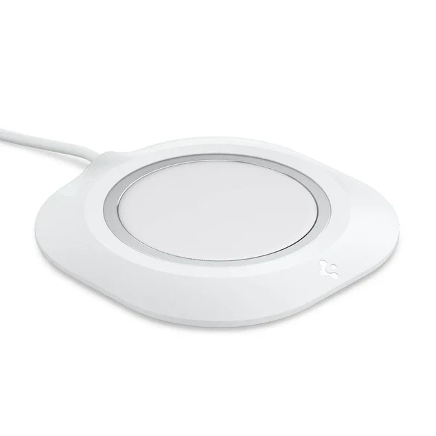 Suport Spigen MagFit compatibil cu Apple Magsafe Alb thumb
