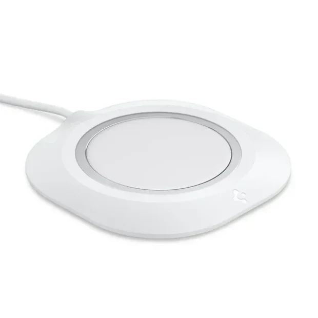 Suport Spigen MagFit compatibil cu Apple Magsafe Alb