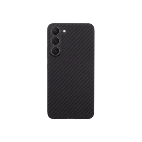 Husa Cover Hard X-Fitted Carbon  Magsafe pentru Samsung Galaxy S22 Negru