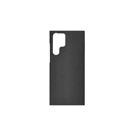 Husa Cover Hard X-Fitted Carbon Magsafe pentru Samsung Galaxy S22 Ultra Negru