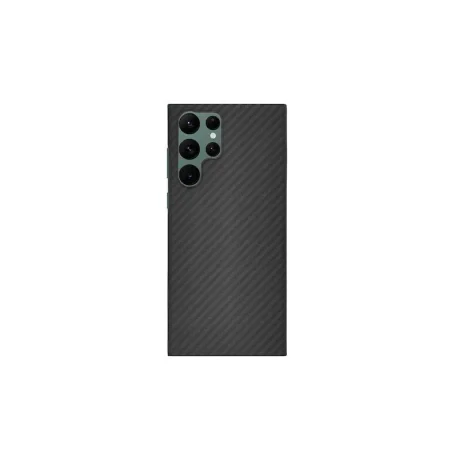 Husa Cover Hard X-Fitted Carbon Magsafe pentru Samsung Galaxy S22 Ultra Negru