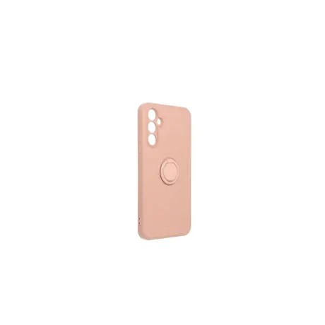 Husa Cover Silicon Finger Grip pentru Samsung  Galaxy A34 5G Roz