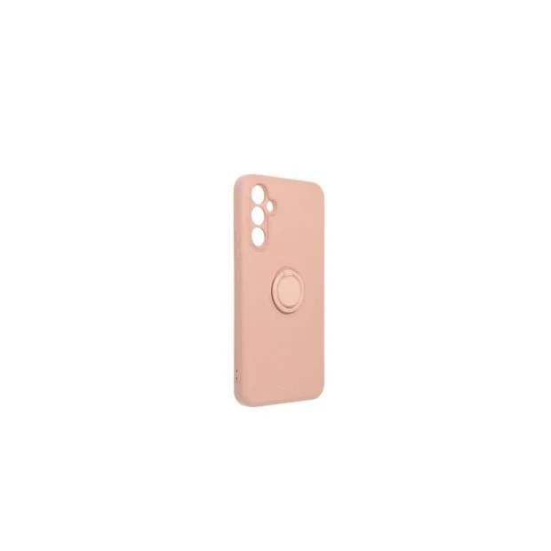 Husa Cover Silicon Finger Grip pentru Samsung  Galaxy A34 5G Roz